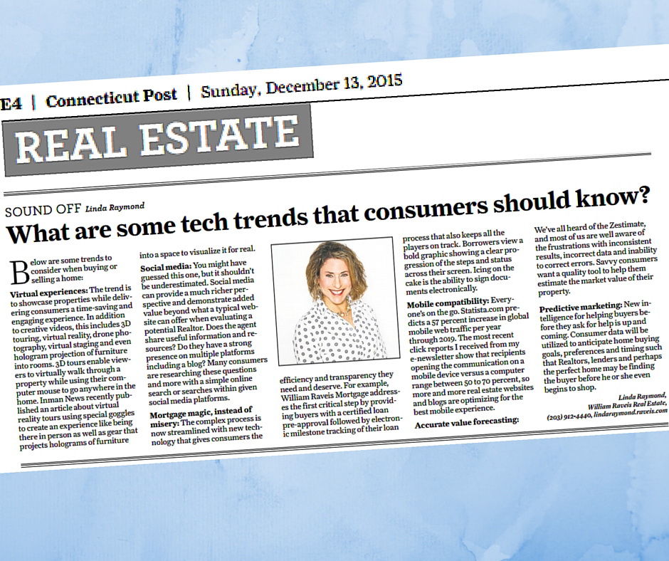 CT Post - Real Estate Tech Trends Dec 2015