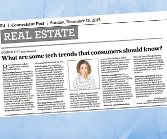 CT Post - Real Estate Tech Trends Dec 2015