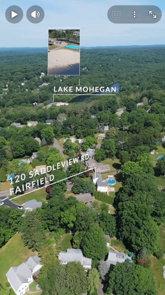 Aerial View of 120 Saddle View Rd